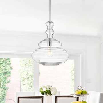 Eloise 23" Alabaster/Metal LED Table Lamp - JONATHAN Y